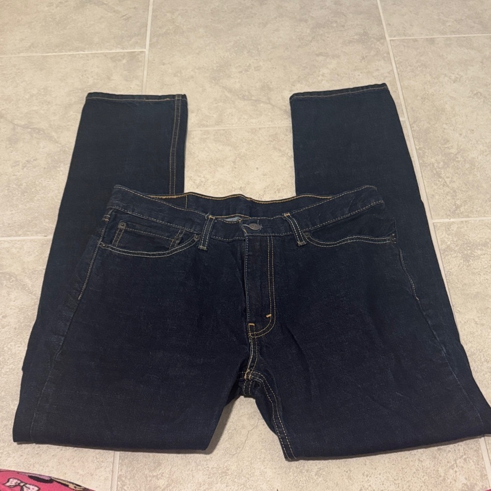 Men's Dark Blue Jeans